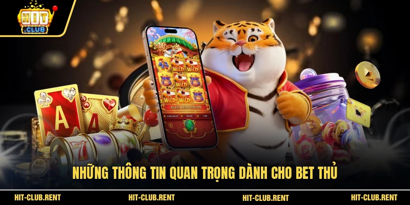 Mini Games HITCLUB - Đỉnh Cao Giải Trí Đẳng Cổng Game 3 Những thông tin quan trọng dành cho bet thủ